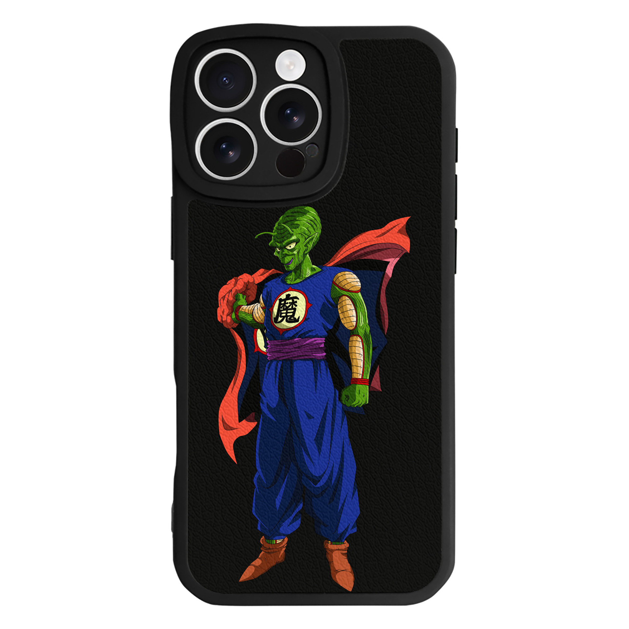 （画像用） ドラゴンボール DRAGON BALL 【iPhone 16シリーズ対応】シリコンスマホケース（レザー調） 材質：シリコン